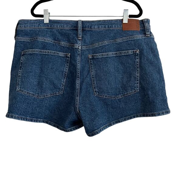 J. Crew High Rise A-line Denim Shorts in ancient laurel wash Size 32 - Picture 7 of 13
